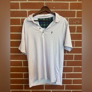 William Murray Golf Polo Flamingo Print Men’s Medium